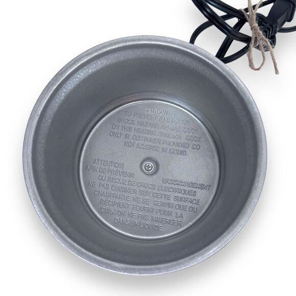 Mickey Mini Mouse Crockpot Dipper Mini Size 20 Oz. Stoneware Icon Ears Disney - Picture 7 of 10